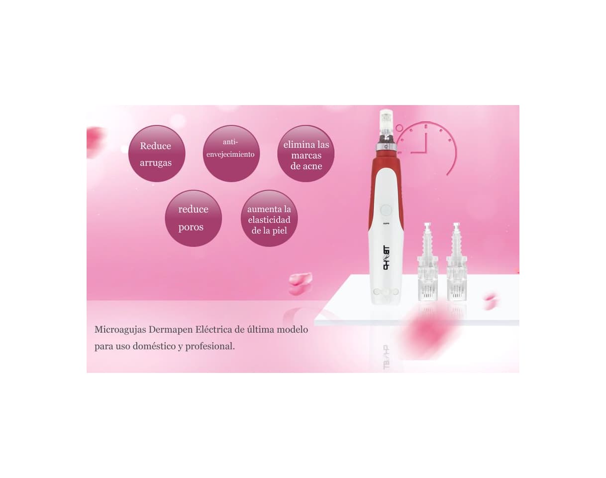 Producto TBPHP Derma Pen Microagujas Agujas sello 0.25 mm-2.0 mm ajustable (profesional dispositivo