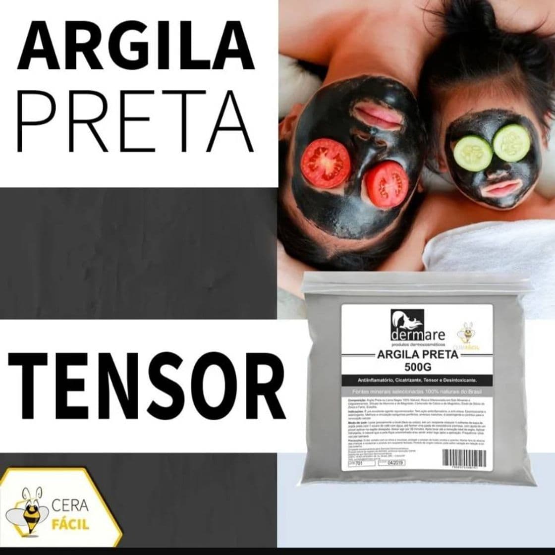 Producto Argila Preta 500g - Dermare - R$ 13