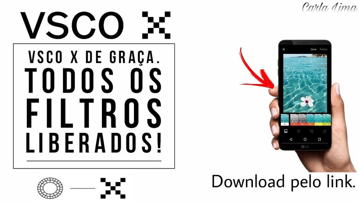 App VSCO X - Com todos os filtros GRATUITO 