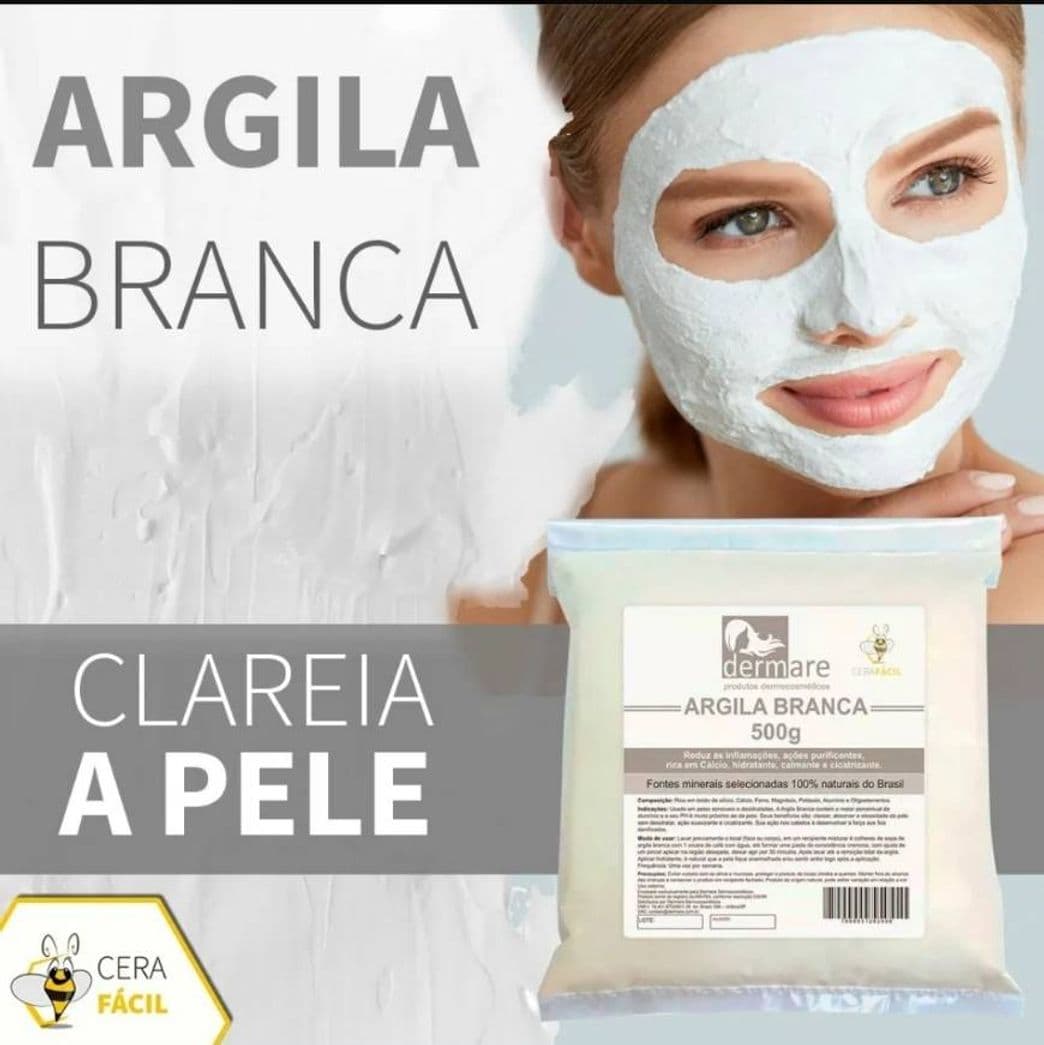 Producto Argila Branca 500g - Dermare - R$ 13