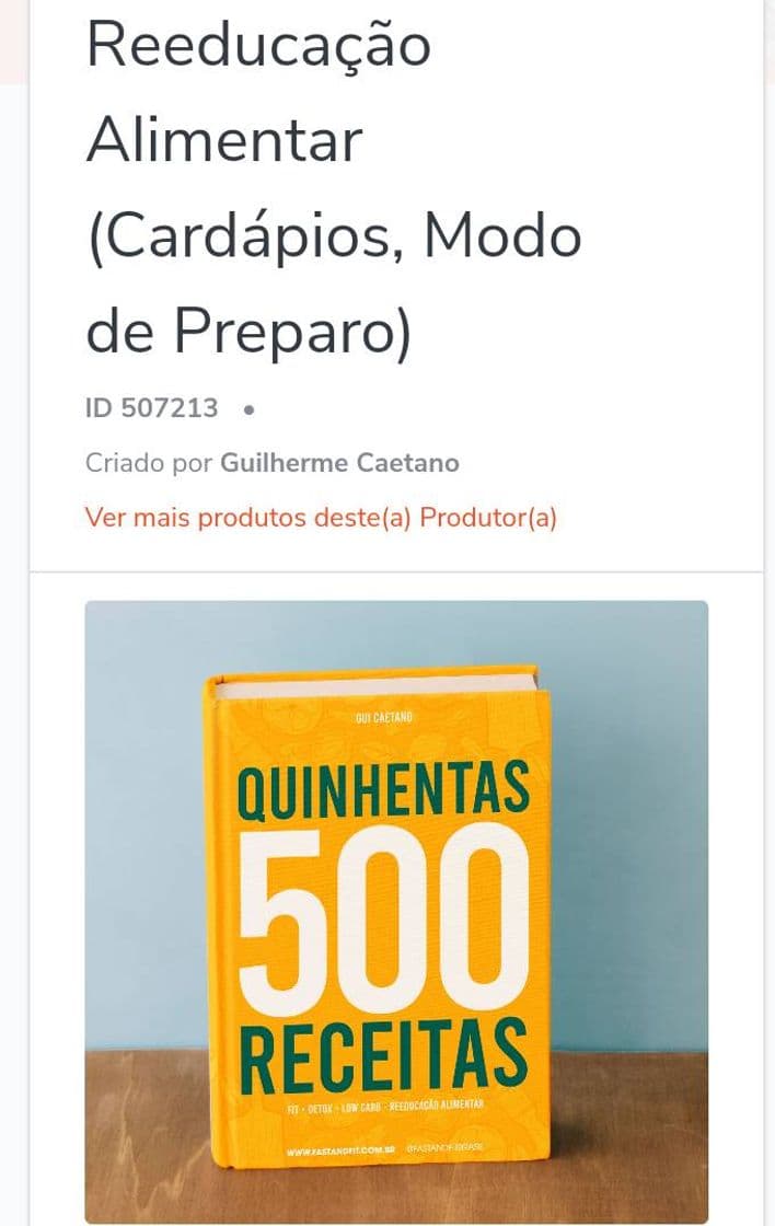 Moda Curso online! Receitas práticas e fit pra cuidar do corpo.