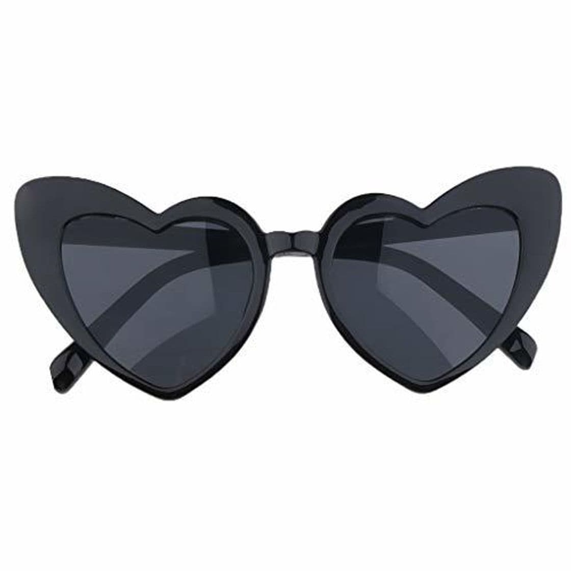 Product Gafas de Sol Forma de Corazón Partido para Mujeres Anteojos de Moda