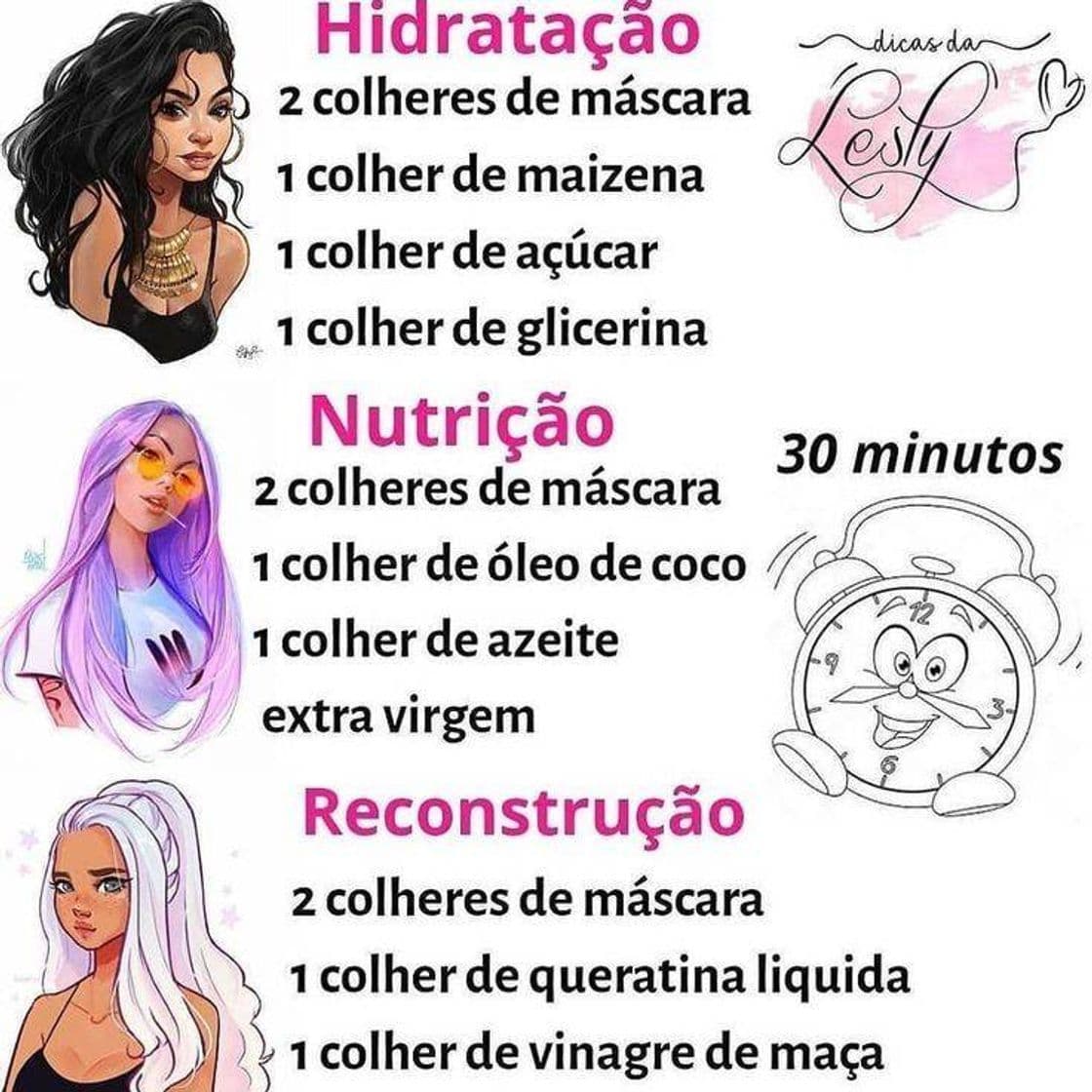 Fashion Hidratação/ Nutrição/ Reconstrução 