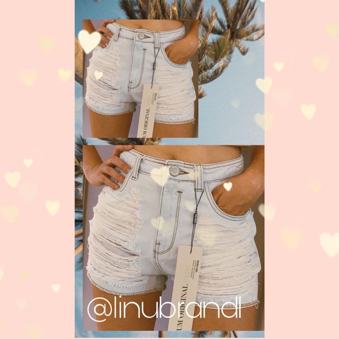 Moda Shorts jeans de alta qualidade!