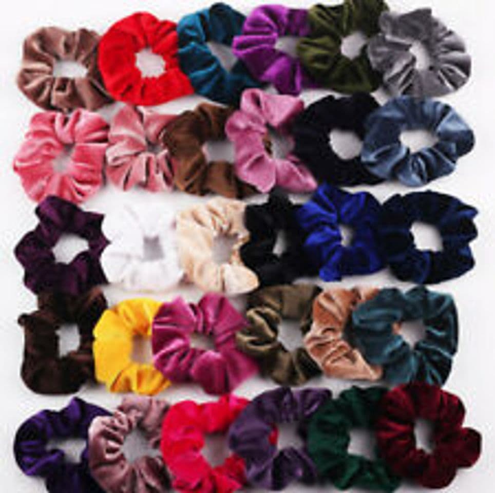 Belleza 45 Colores Velvet Elástico Hair Scrunchies