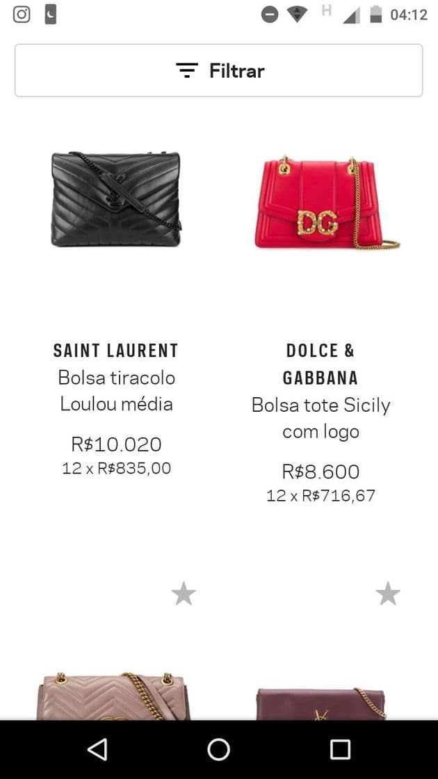 Fashion Farfetch Brasil - Marcas de luxo online & Entrega de até 7d