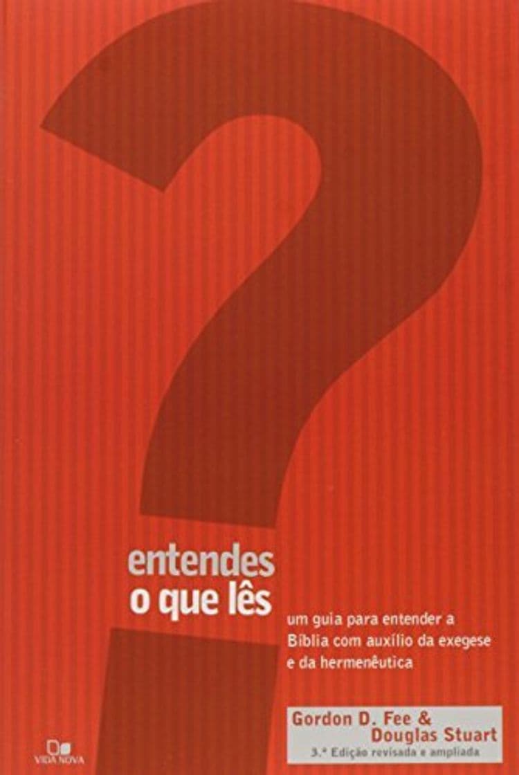 Libro Entendes o que Lês? Um Guia Para Entender a Bíblia com Auxílio