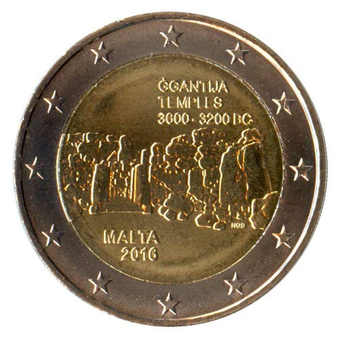 Product 2 € Malta 2016 Templos de Ġgantija