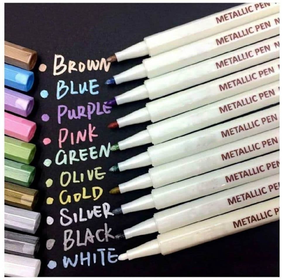 Producto Metallic Marker Pens