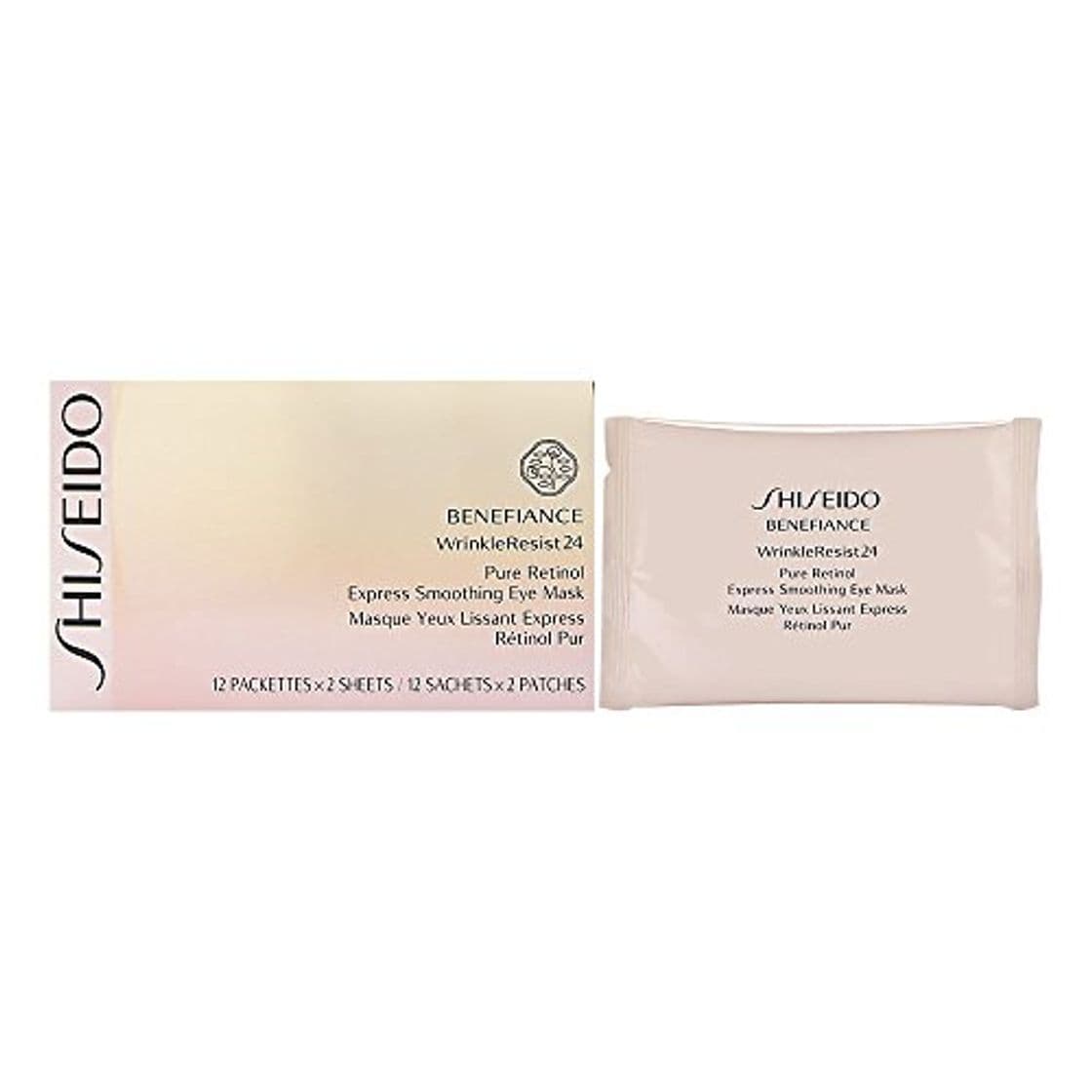 Place Shiseido Máscara De Ojos Benefiance Wrinkleresist24 Pure Retinol 12 Uds