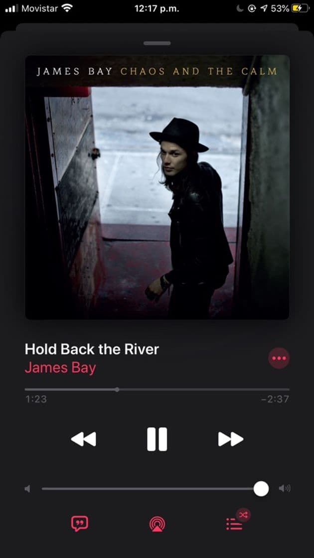 Music Hold Back The River - James Bay