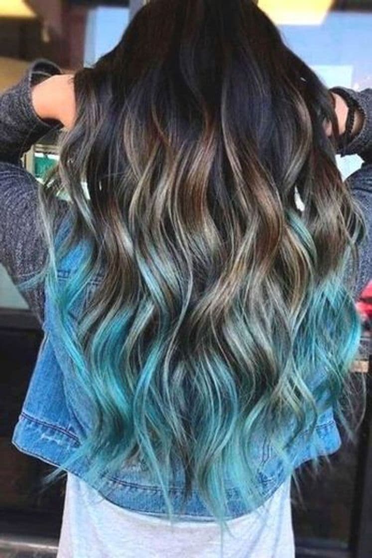 Moda Cabelo azul 