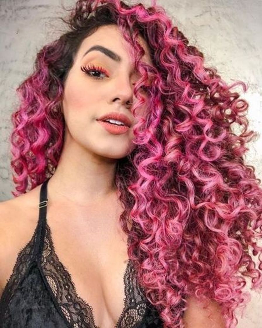 Moda Cabelo rosa