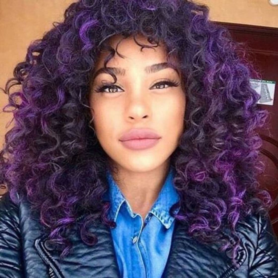 Moda Cabelo roxo 