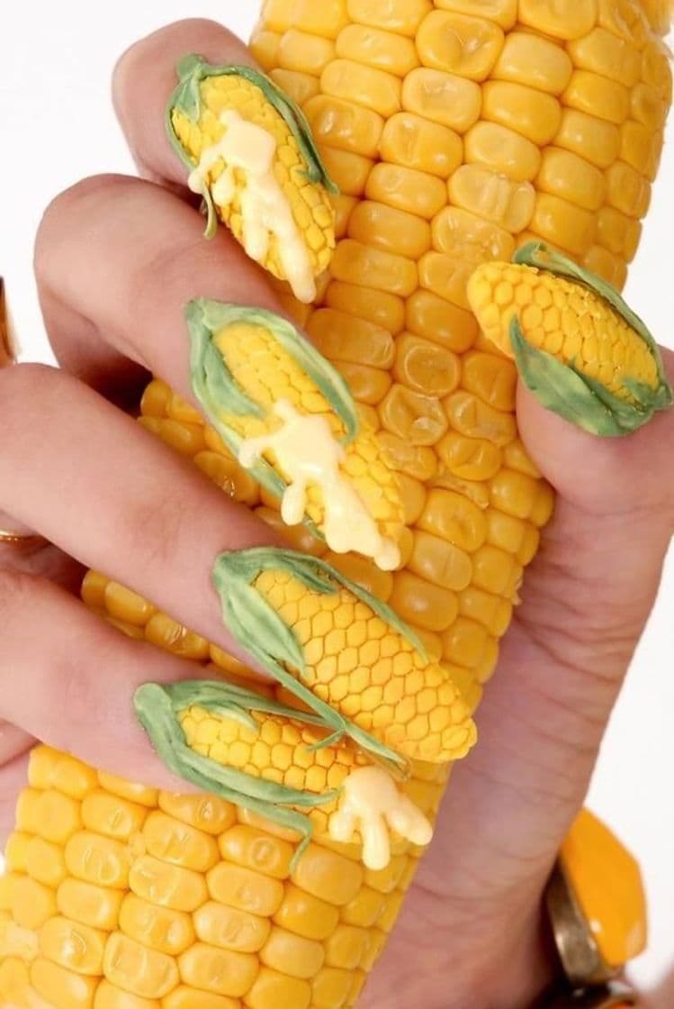 Moda Uñas para ir por un elote😋