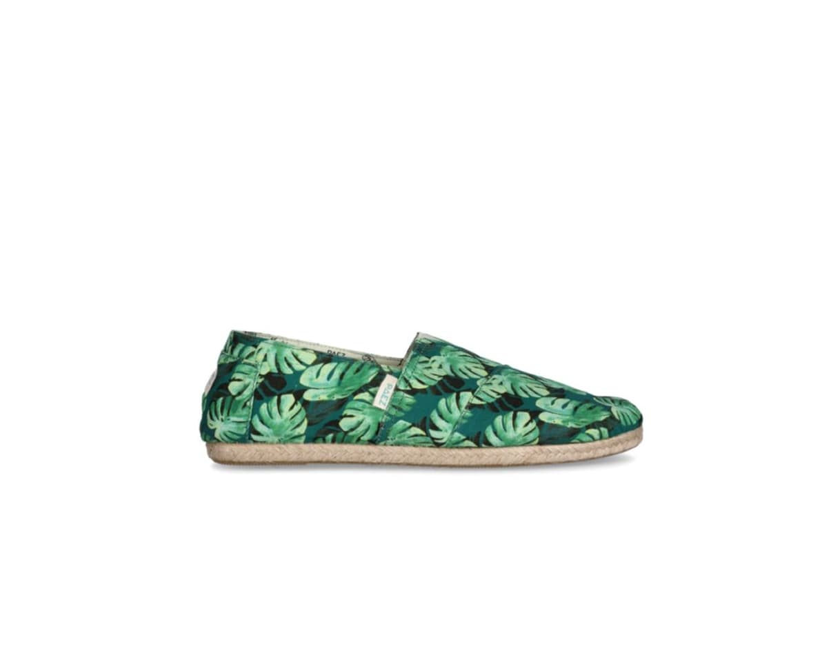 Fashion PRINT PALMS GREEN LIME