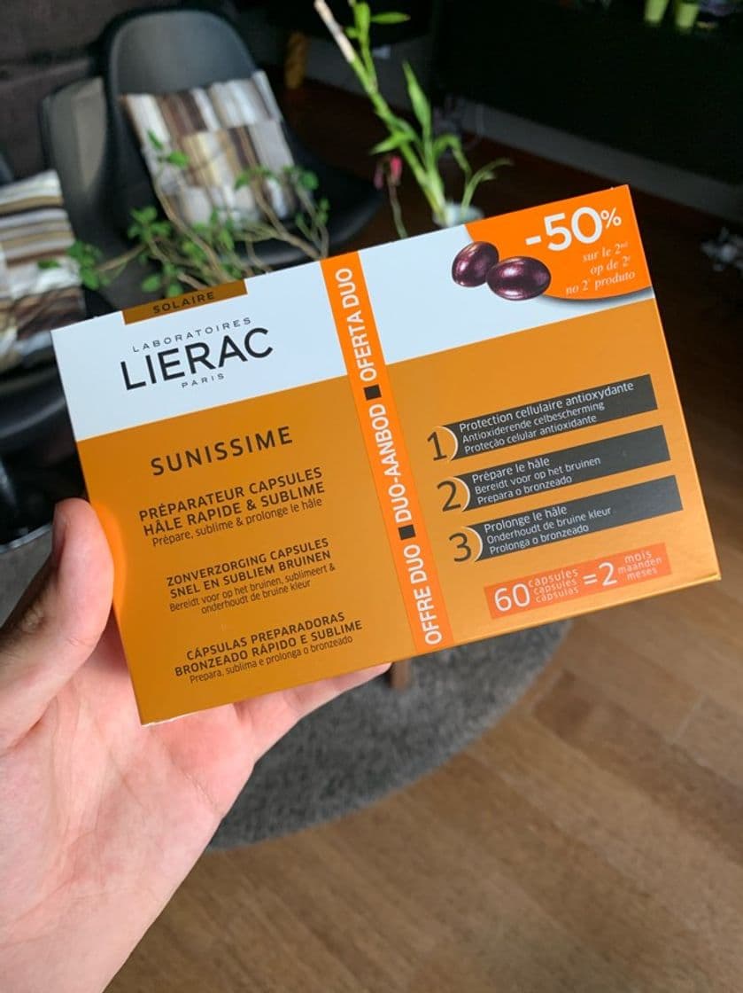 Product Lierac Protector Solar Rostro Lierac Sunissime Duo Capsulas