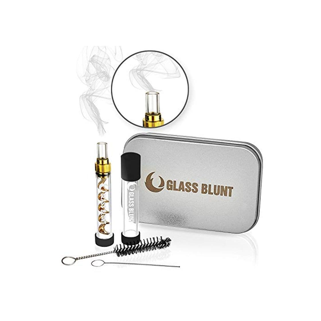 Product Glass Blunt Pipa de cristal o vaporizador para 1