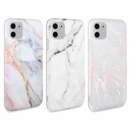 Product AROYI 3 x Funda para iPhone 11 Mármol Silicone Suave Carcasa