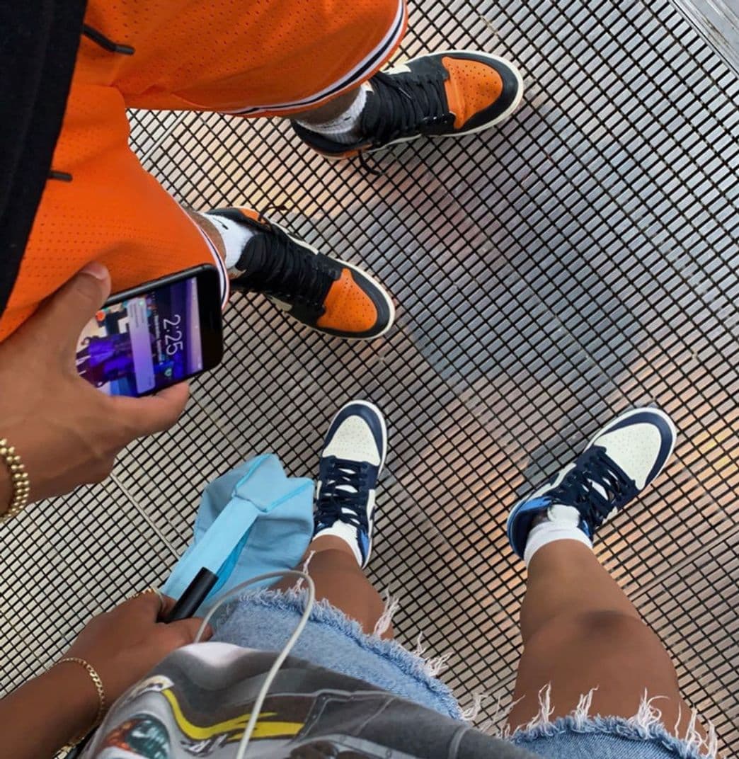 Fashion Jordan 1 || 🧡 & 💙