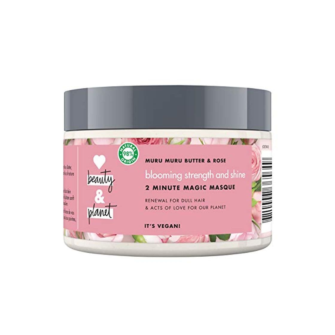 Beauty Love Beauty and Planet Mascarilla Capilar para Cabello teñido