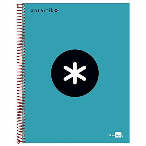 Product Liderpapel Cuaderno Espiral  A4 Micro Antartik Tapa Forrada 120H 100 Gr