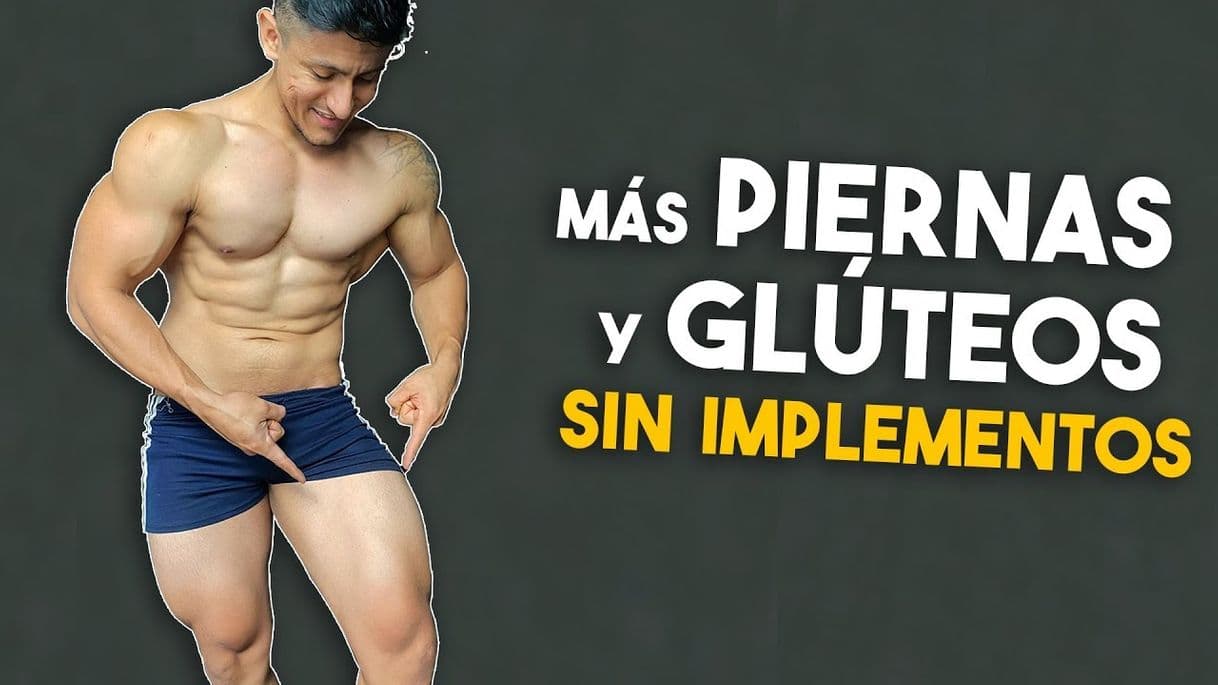 Fashion Cómo hacer Pierna y Glúteos en casa para hombre SIN implementos