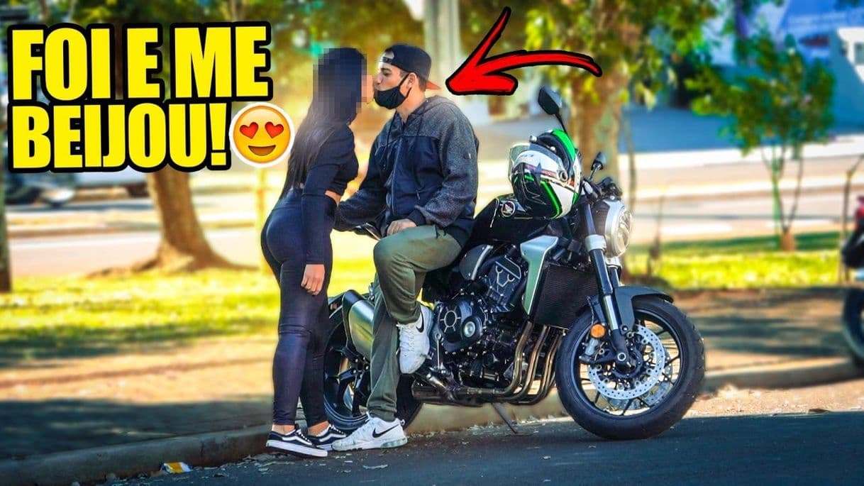 Moda OLHA O QUE ELA FEZ PRA ANDAR NA NOVA CB1000 - YouTube