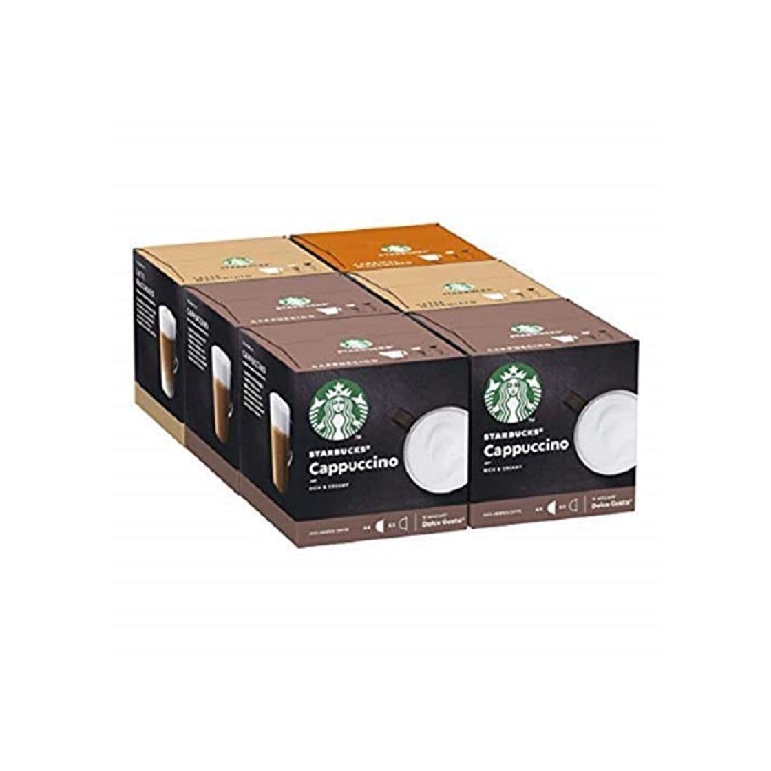 Product STARBUCKS By Nescafe Dolce Gusto Variety Pack White Cup Coffee Pods