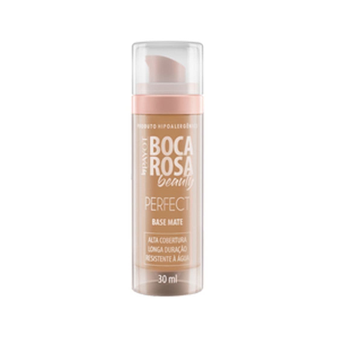 Moda base matte hd boca rosa beauty by payot