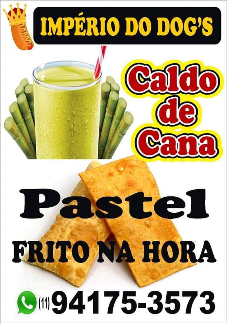 Fashion Temos pastel e caldo de cana também 