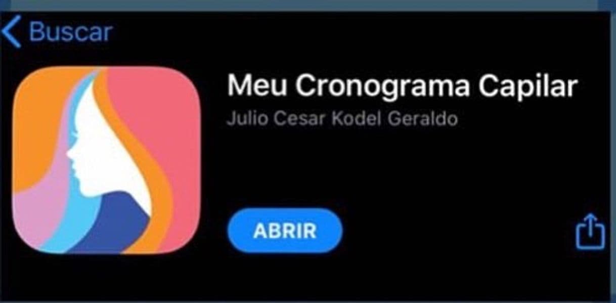 App Meu Cronograma Capilar