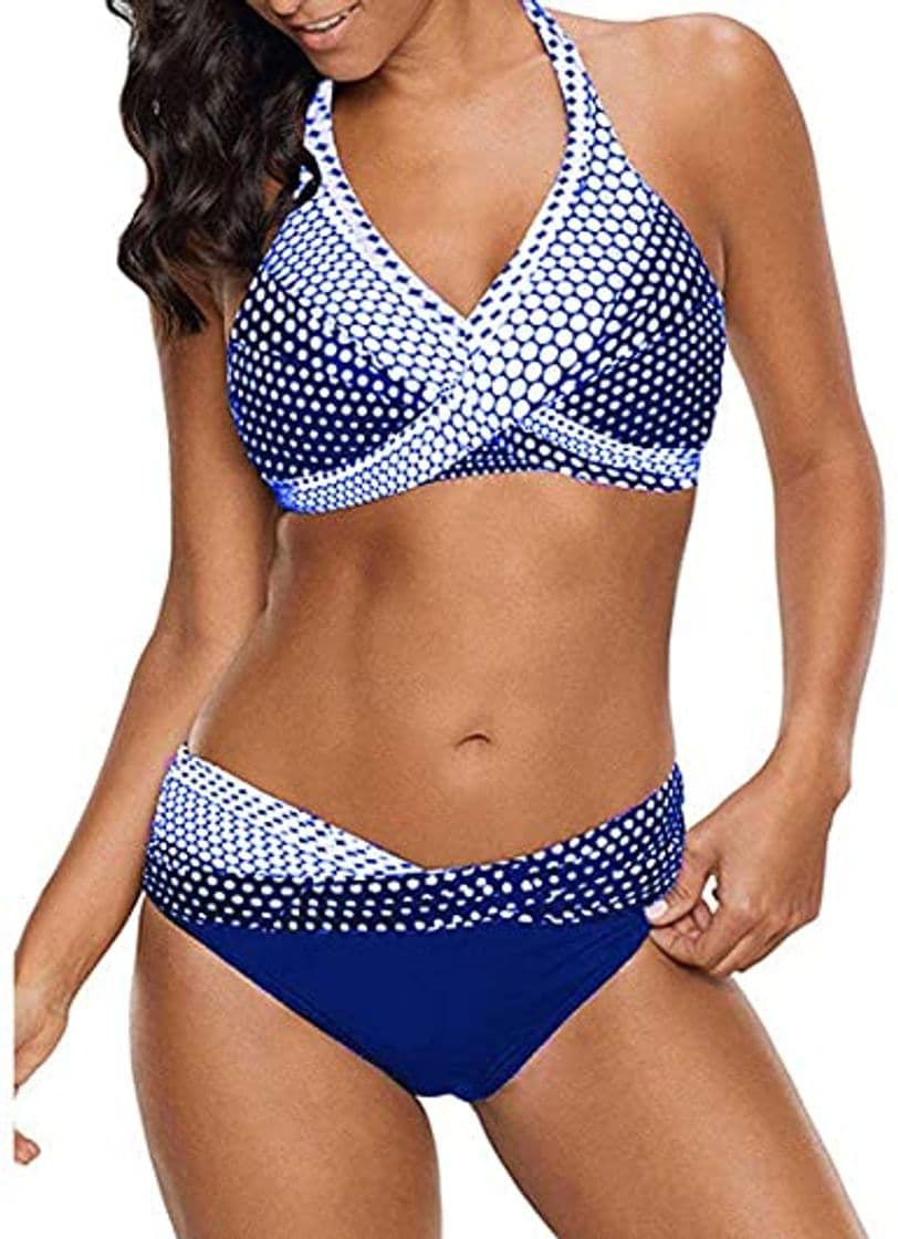 Fashion UMIPUBO Mujer Bikini Push-Up Acolchado Bra Trajes de Baño Tops y Braguitas