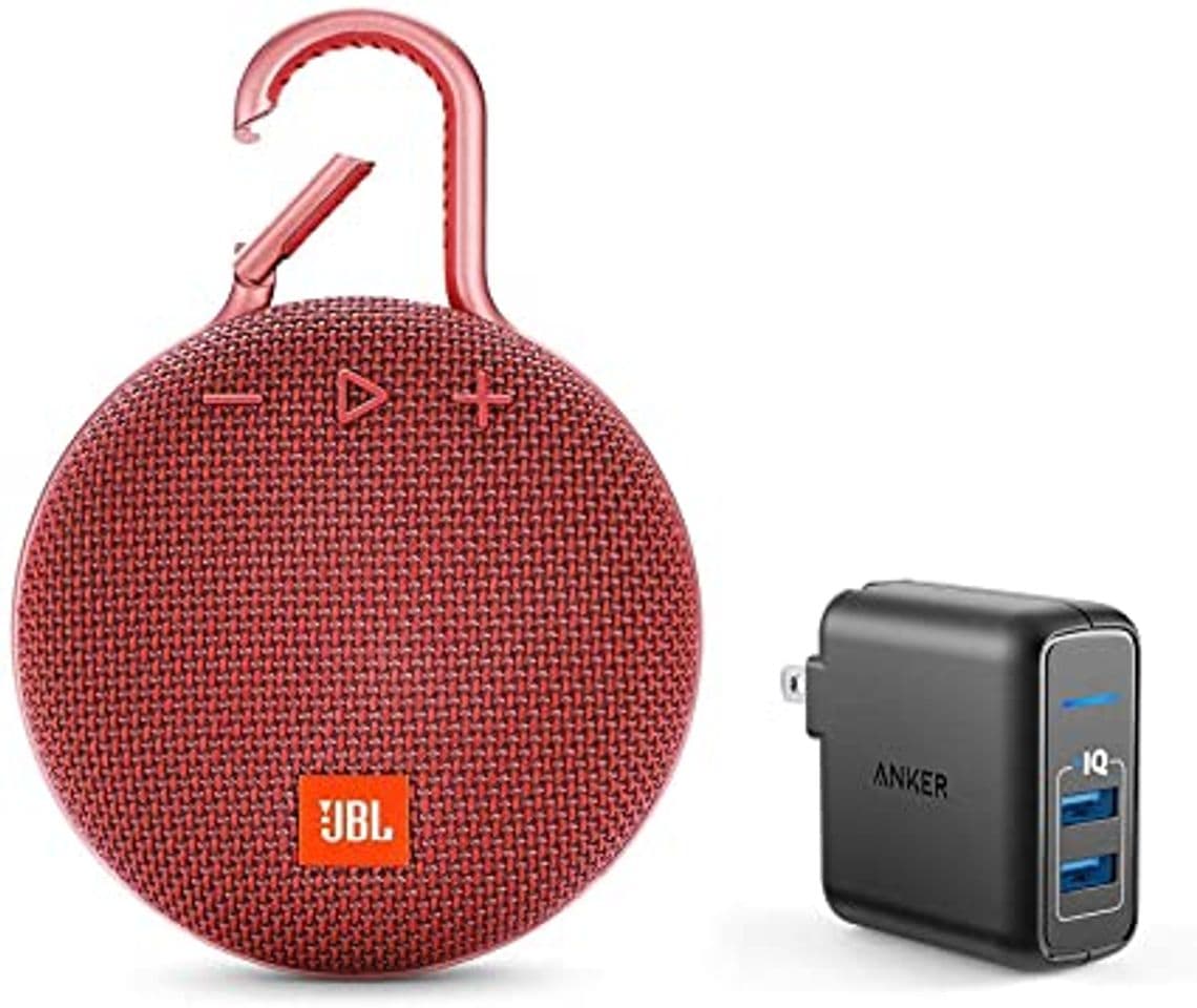 Electronic JBL Clip 3 Altavoz inalámbrico portátil con Bluetooth - Parlante resistente al