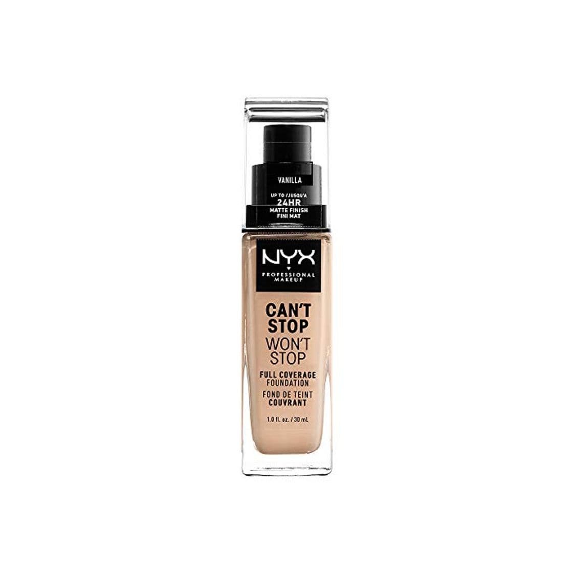 Product NYX Professional Makeup Base de maquillaje Can't Stop Won't Stop Full Coverage