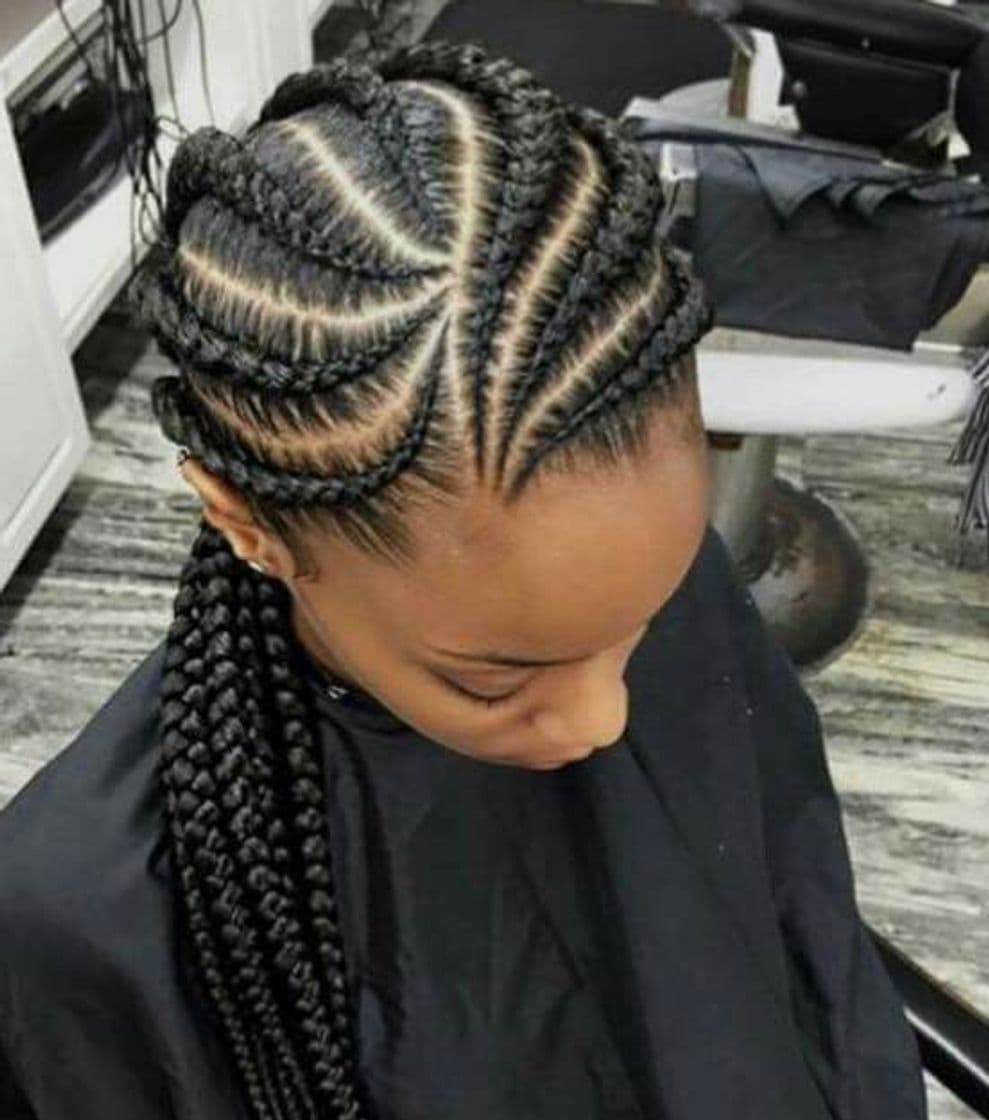 Fashion Trenzas africana pegadas