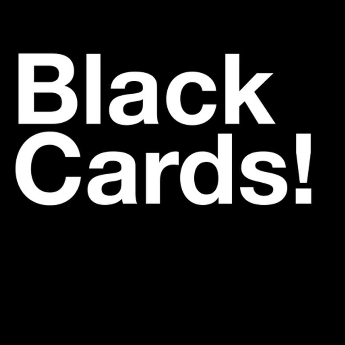 App Black Cards