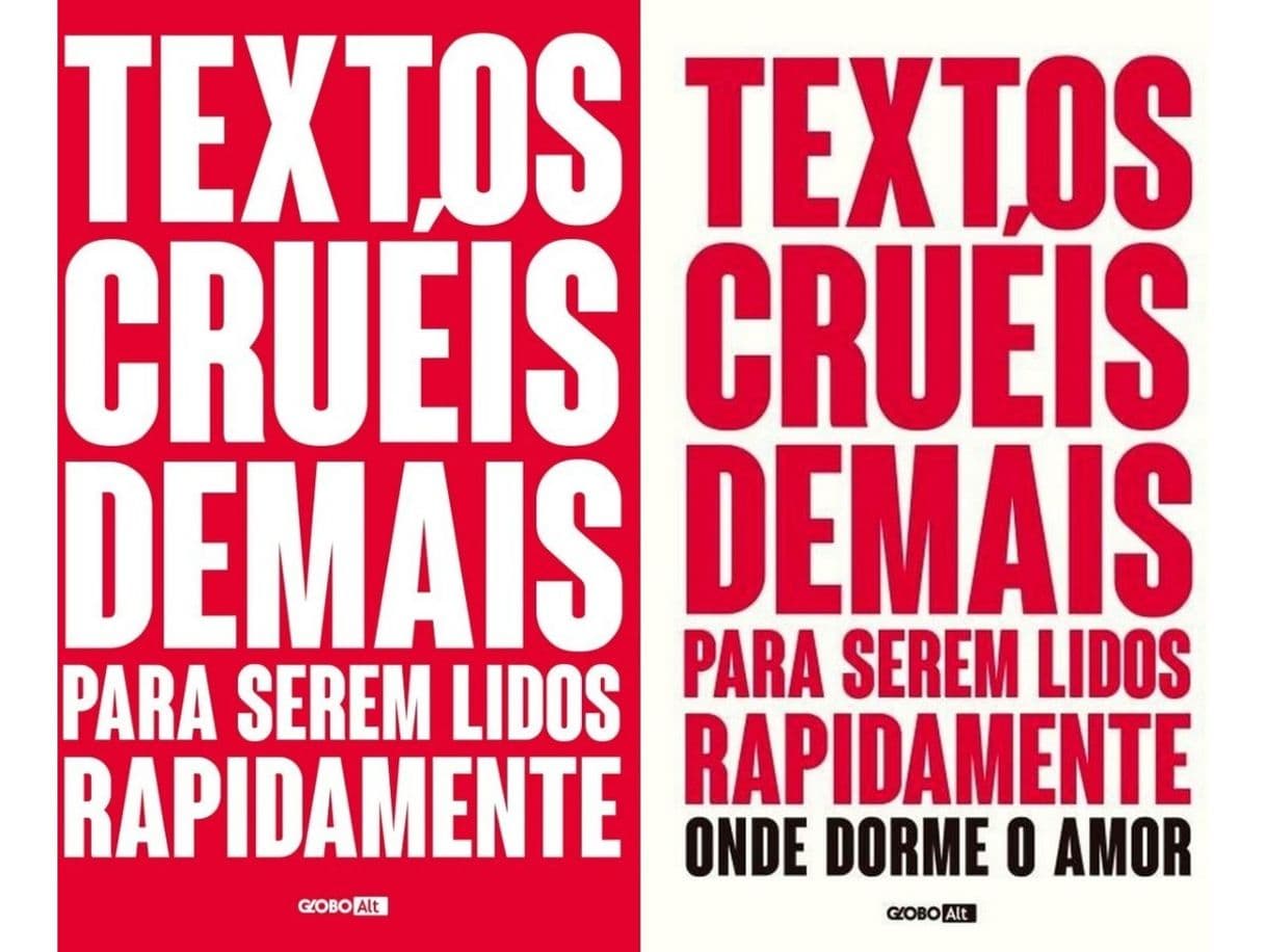 Libro Textos cruéis demais para serem lidos rapidamente