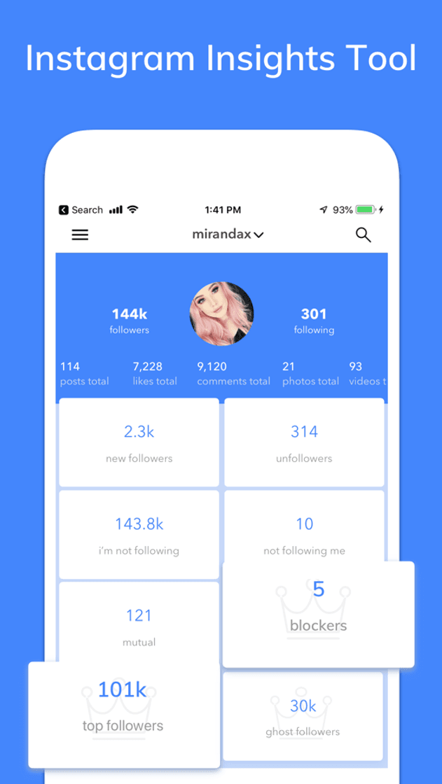 App Insights+ IG Follower Reports