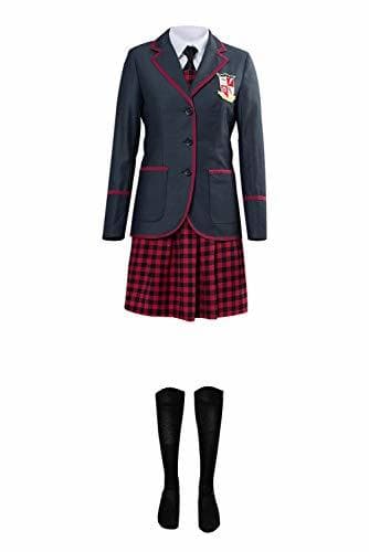 Lugar tianxinxishop Mujeres Uniforme Escolar Carnaval Halloween Disfraz de Cosplay de Serie de