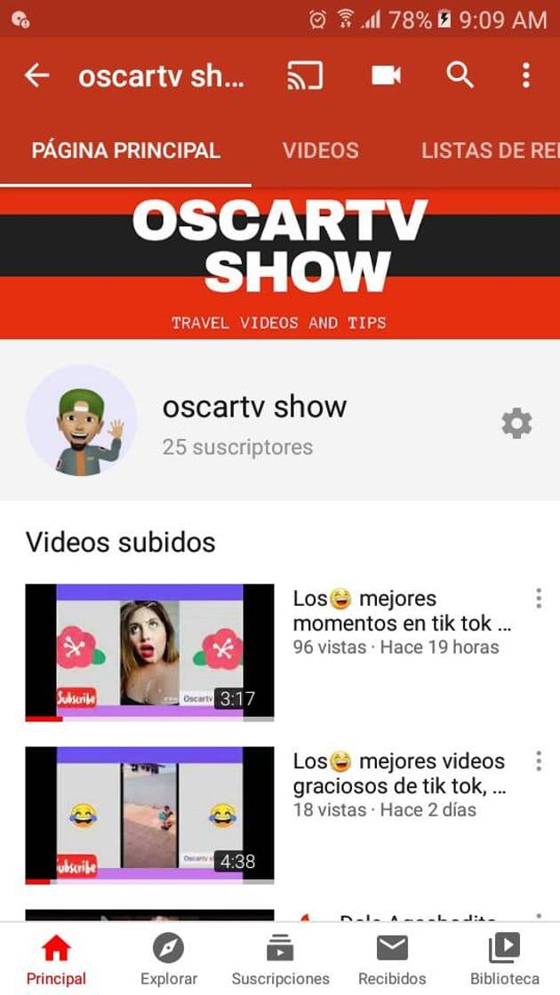 Moda Mi canal de youtube