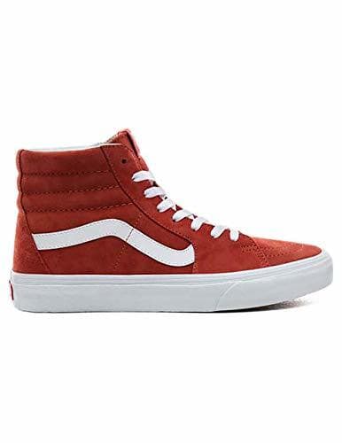 Moda Vans SK-8 Pig Suede Rojo Size