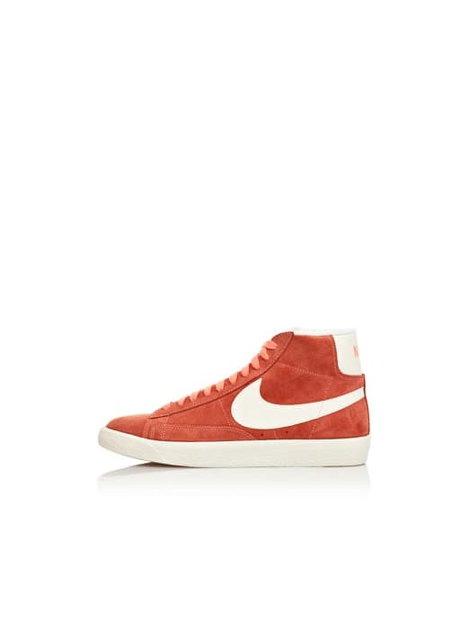 Producto Nike Zapatillas Abotinadas Woman Blazer Mid Suede Vintage Naranja/Blanco EU 38