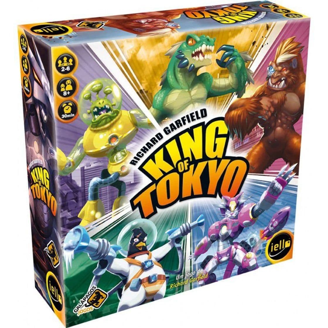 Moda King of Tokyo - Galápagos Jogos - Jogos de Tabuleiro 