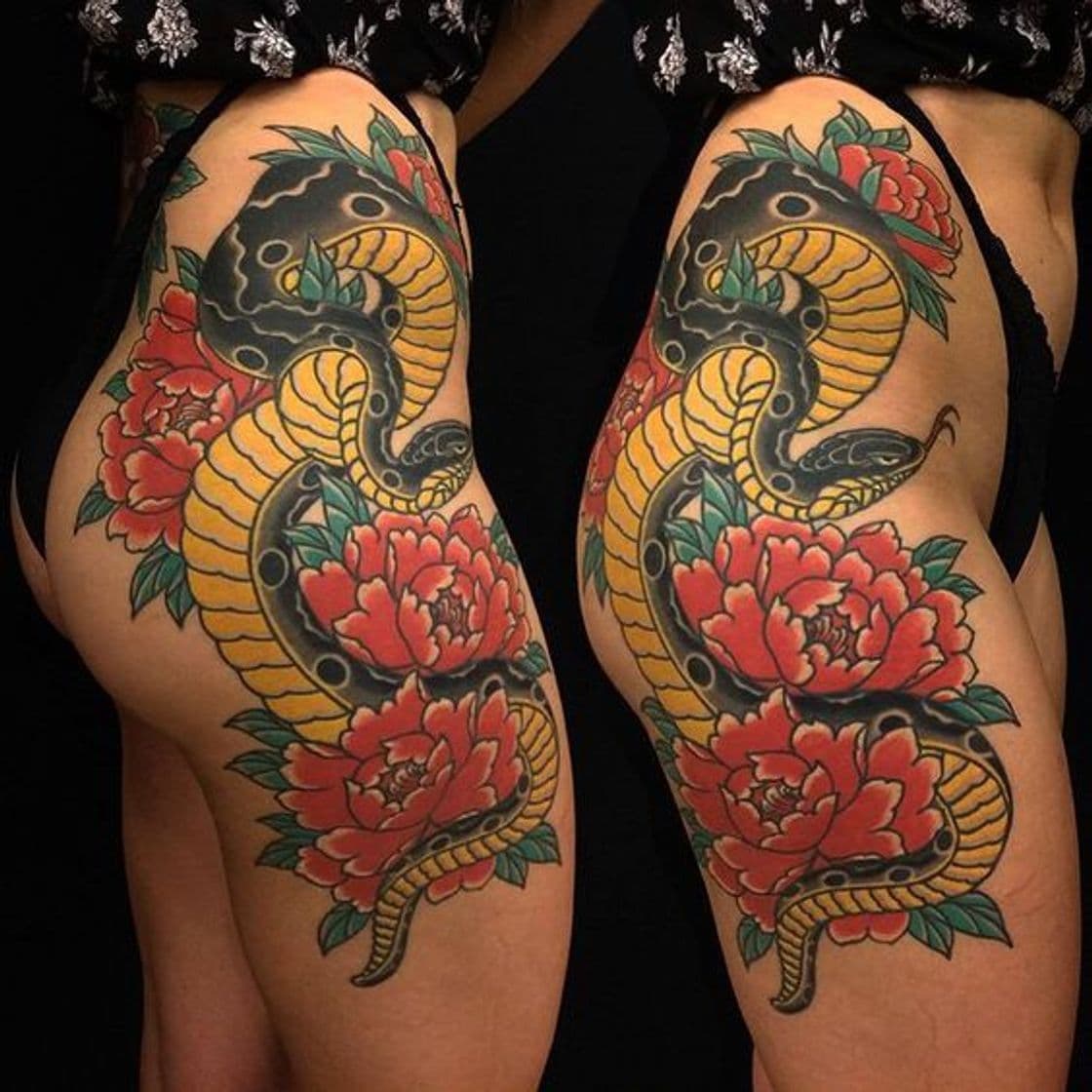 Fashion Tatuagens Ideias | Tatuagem no quadril, Modelo tatuagem...