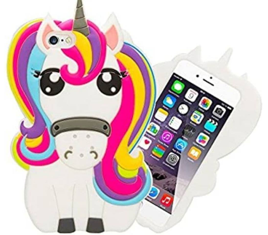 Moda Funda 3D unicorn iPhone 6/6S