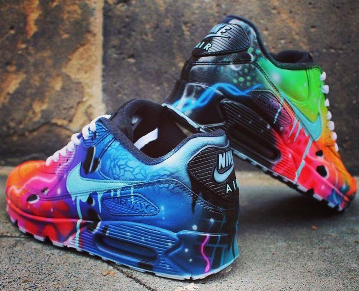 Moda Nike Air Max 90 Azul Galaxy