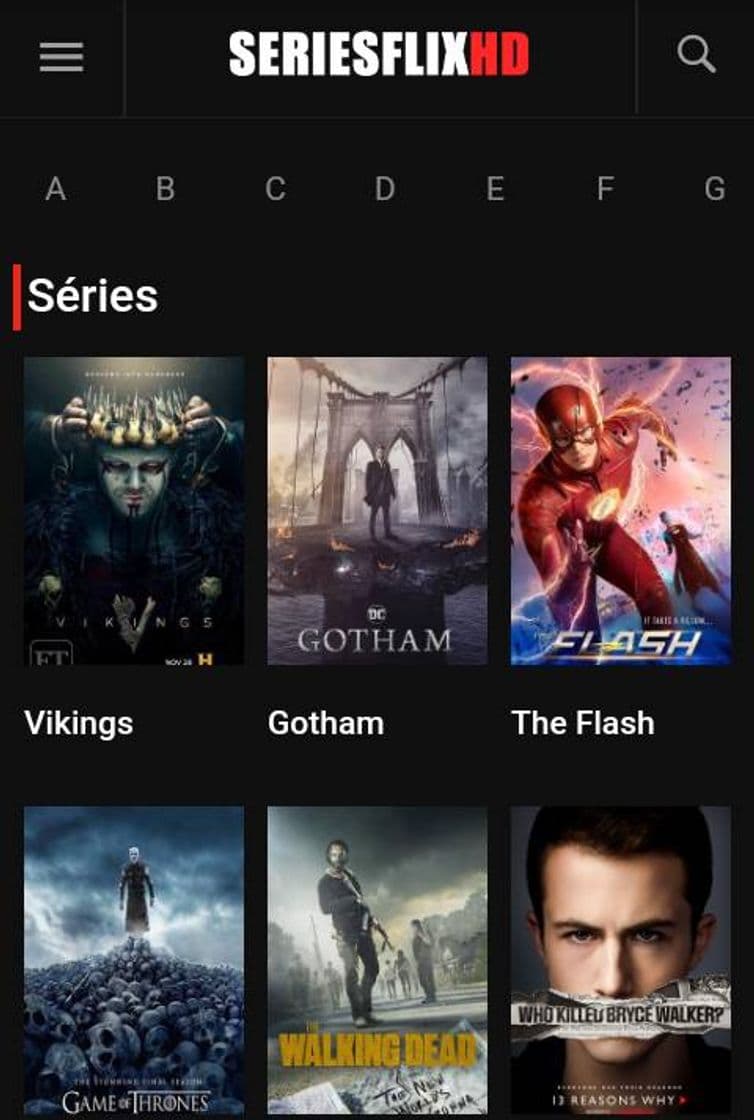 App SeriesFlixHD - Assistir Séries Online