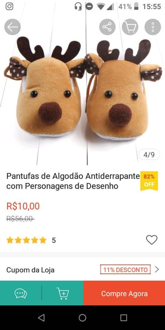 Fashion Pantufa 