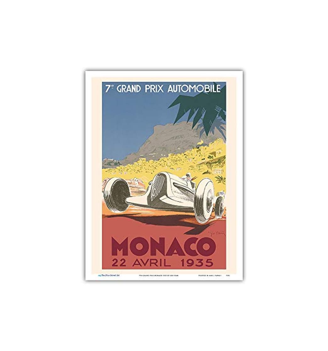 Product Pacifica Island Art - Séptimo Gran Premio de Mónaco 1935 - Fórmula